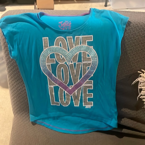 Justice Other - 3/$15 Girls Justice shirt size 10